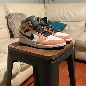 Air Jordan 1 Mid SE Flight Club Mens Shoe Size 9 Preowned